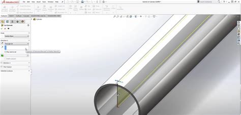 sheet metal cylinder solidworks|solidworks flatten cone.